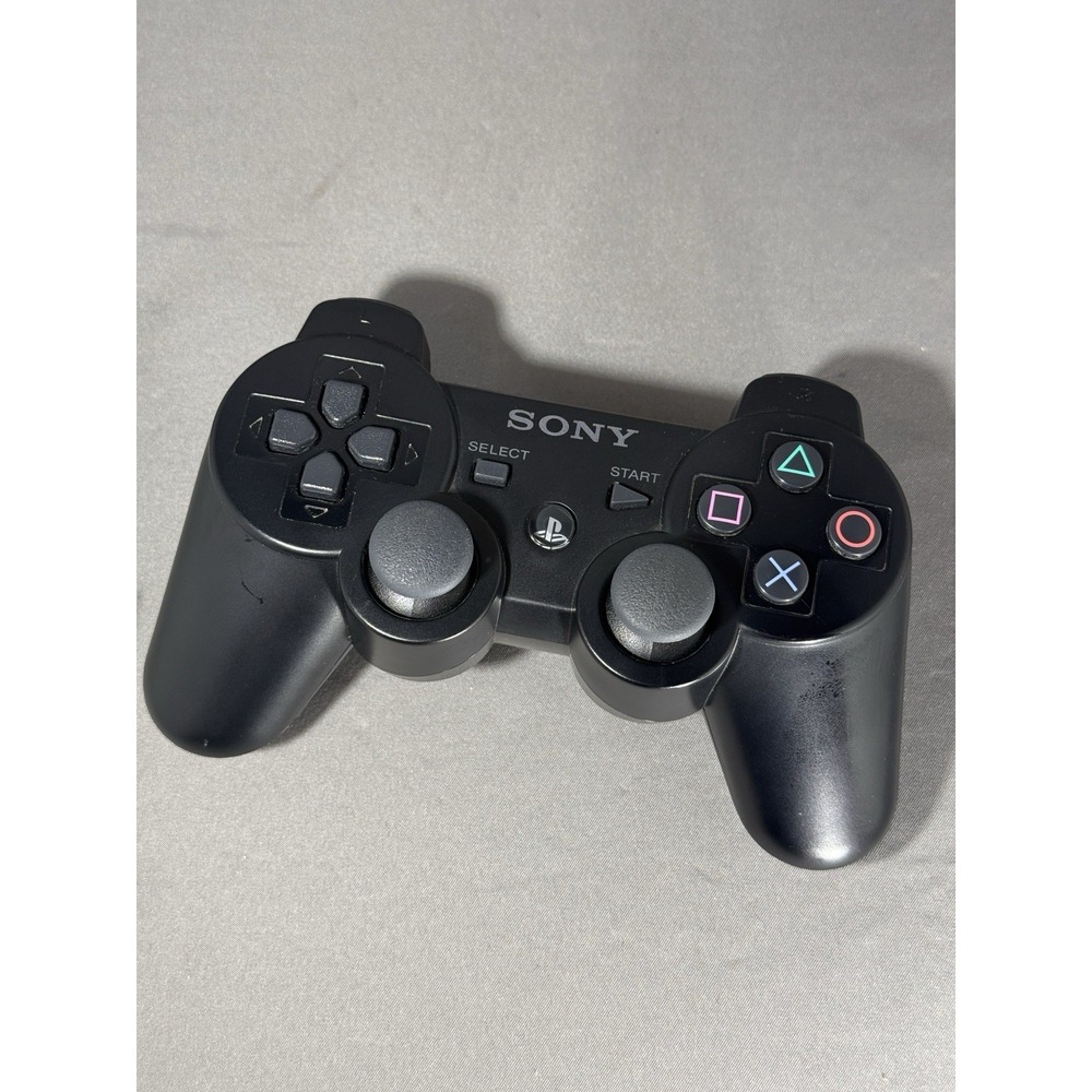 Sony PlayStation 3 PS3 Sixaxis Wireless Controller Black CECHZC1U OEM Original
